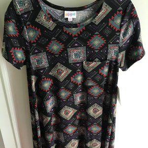 NWT Lularoe Carly high low dress